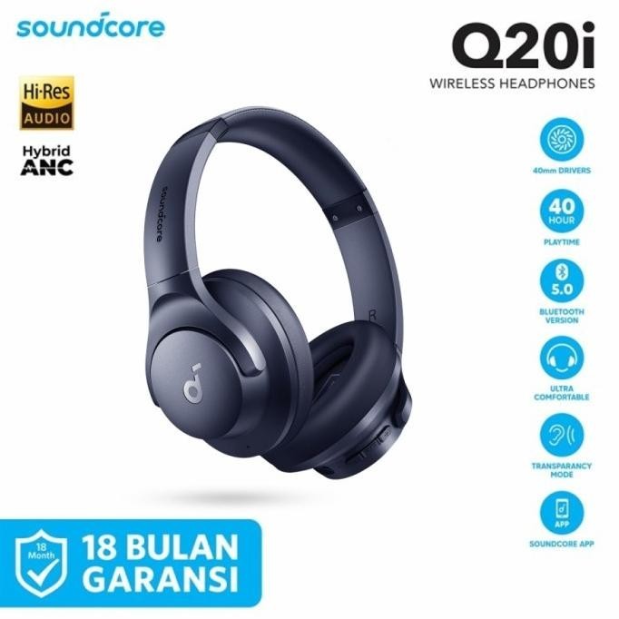 Soundcore Q20i with Hybrid ANC Headphone Q20i