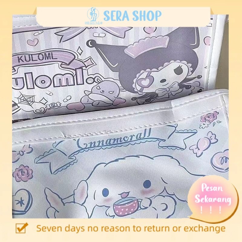 

❀┇﹉Sera Sera Kartun Sanrio Yugui Anjing Kulomi Tempat Pensil Jepang Nilai Tinggi Tahan Air Kapasitas Besar Tas Alat Tulis untuk Siswa