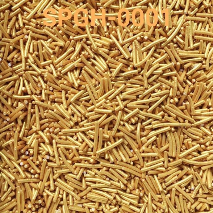 

SPGH-0001 Sprinkles sprinkle sprinkel 500gr meses gold emas