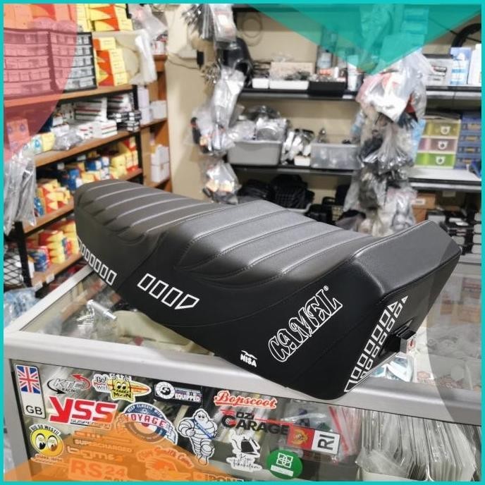 Jok Seat Camel Nisa Vespa Excel 150 / 200 Original Made In Italy 16nov