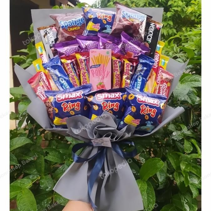 

Baru - BUKET SNACK BESAR !