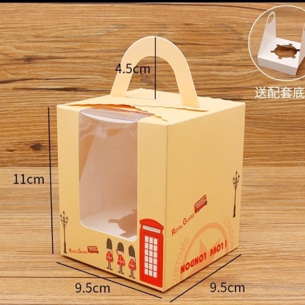 Box 1 jar 600ml box natal jar box lebaran jar box imlek jar box kue