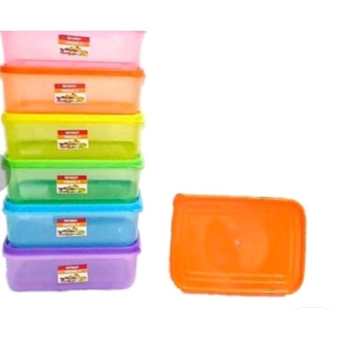 Lunch Warna Plastik Sealwear /Kotak Tempat Makan Warna Plastik