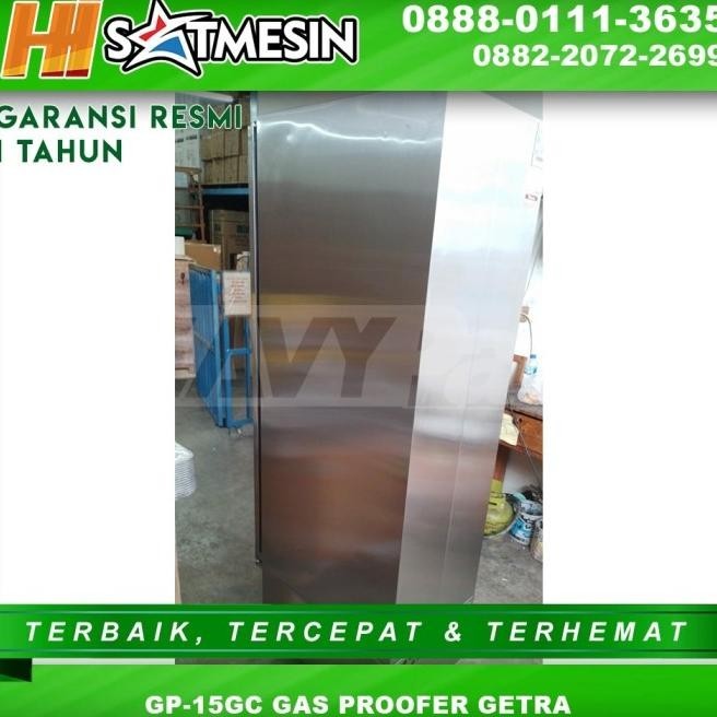 Getra Gp-15Gc Gas Proofer/Kabinet Pengembang Adonan/Proofer Gas Termurah