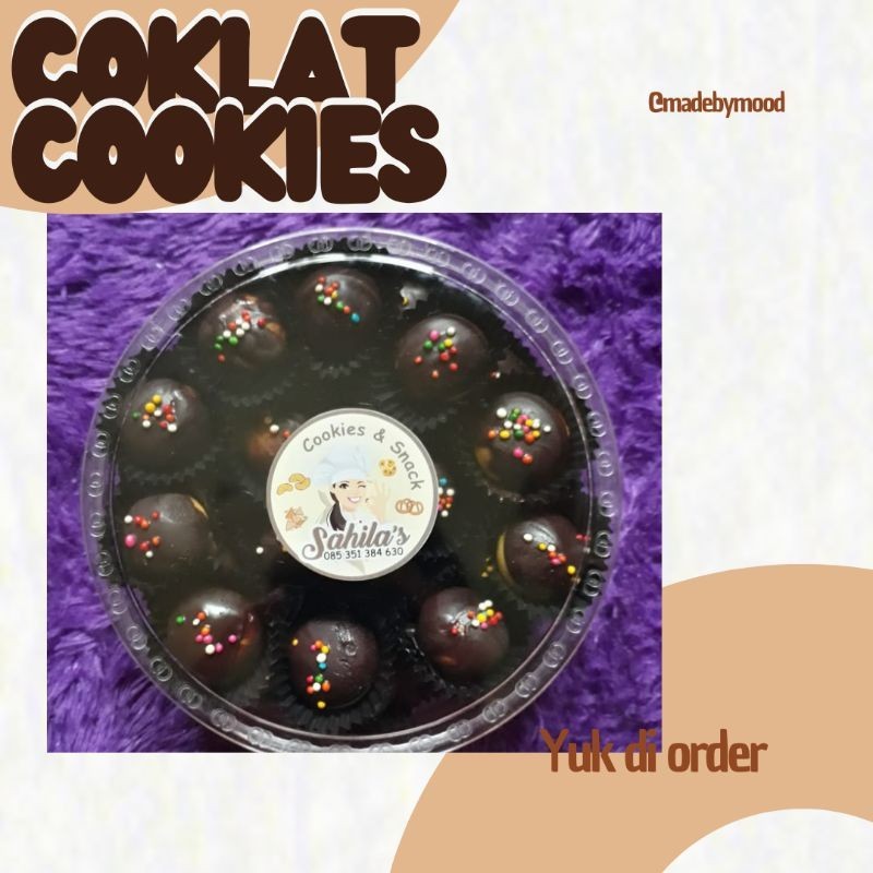 

kue kering coklat