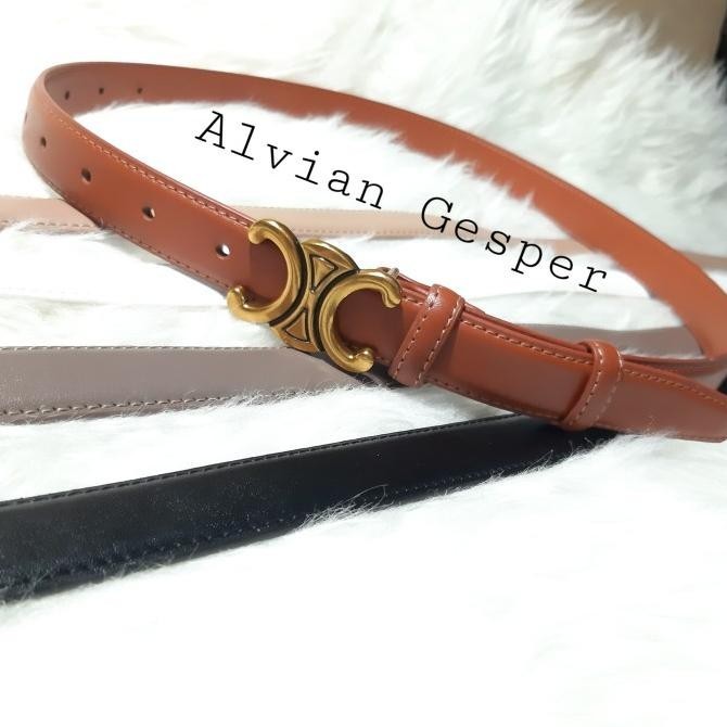 Ikat Pinggang Wanita Belt Import Brand Lebar 2.5Cm