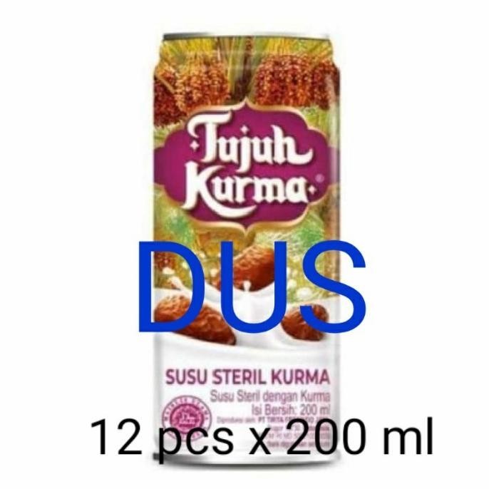 

Susu Steril Tujuh Kurma 200Ml Perdus Isi 12Pcs