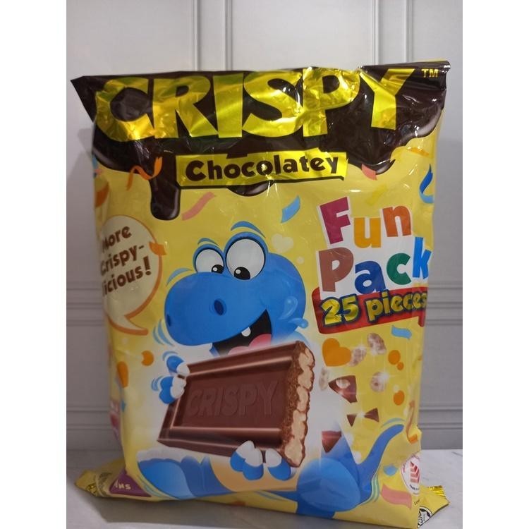 

CRISPY COKLAT FUN PACK ISI 25 MALAYSIA Best Seller