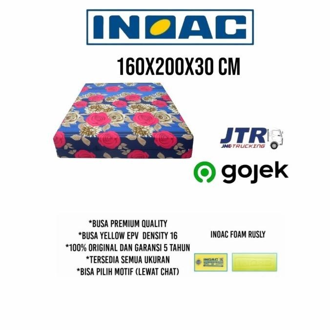 kasur busa inoac original 160x200x30 cm garansi 5 tahun