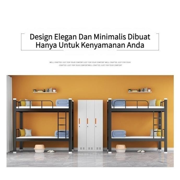 Tempat Tidur Tingkat Ranjang Tingkat Besi Ranjang Susun Tingkat