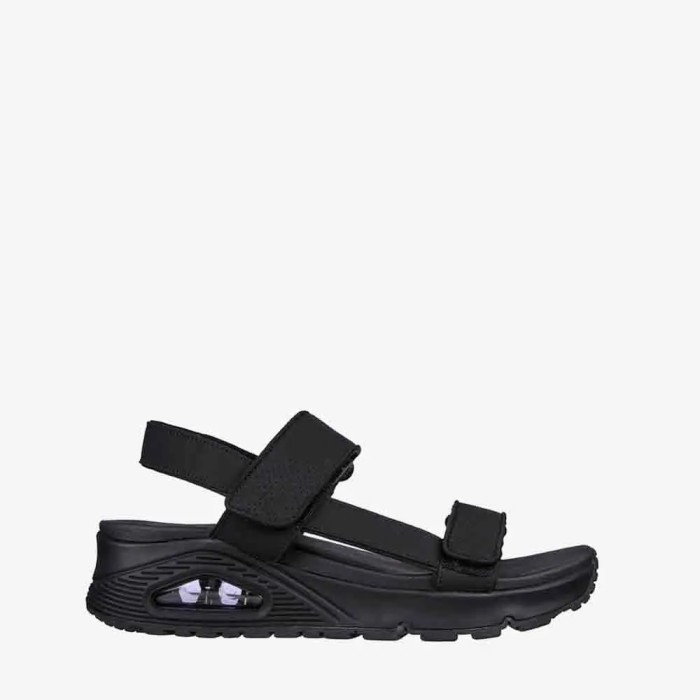 SANDAL SKECHERS UNO WOMAN BNIB 100% ORIGINAL BLACK