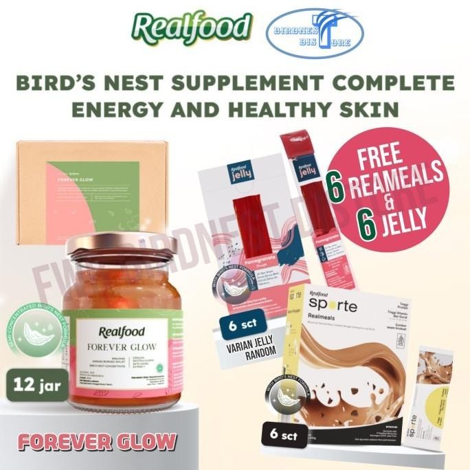 

Realfood Forever Glow Sarang Walet + Kurma | Bird Nest Jakbar