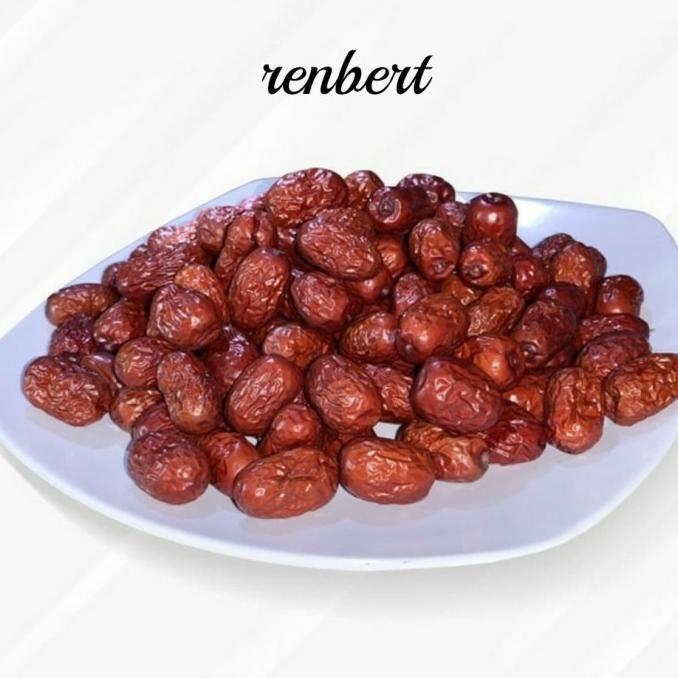 

Angco / Red Dates / Kurma Merah / Hong Jao / Jujube 1000 Gr