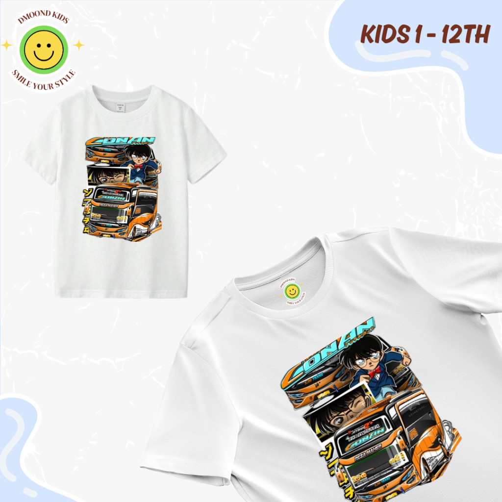 Kaos anak bus Tuan Muda Style katun combed 30s 1-12 tahun-Kaos busmania-Kaos Bus Basuri-Kaos Bus man