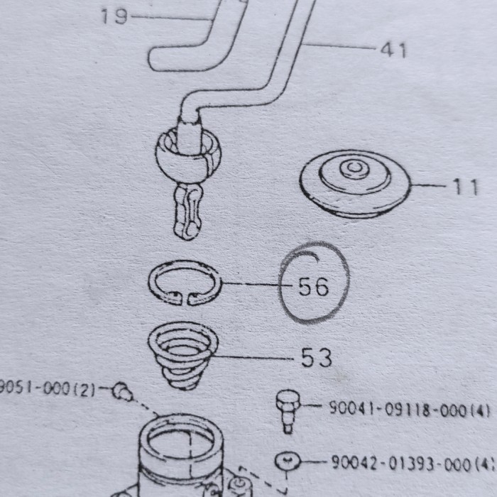 Termurah Snap Ring Rumah Tongkat Transfer 4X4 Taft Gt Original Murah