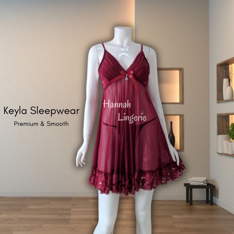 Premium LIngerie M L XL XXL, Baju Tidur Transparan Seksi Cantik Hot Ukuran Besar Jumbo Bigsize / 988