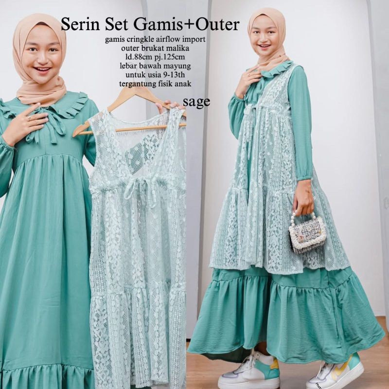 SERIN SET KIDS GAMIS + INNER + OUTER by UNIQUE