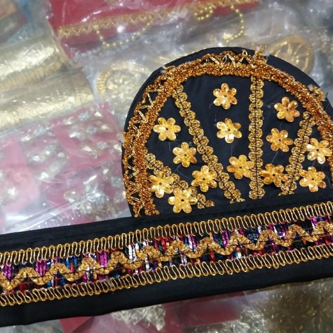 Topi Aceh Tari Saman - Pakaian Tari Saman Aceh Pr