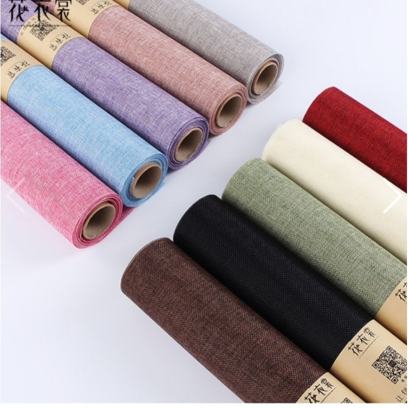 

Wrapping Flower Kain Goni / Jute / Burlap rol 5 yard / 4mtr