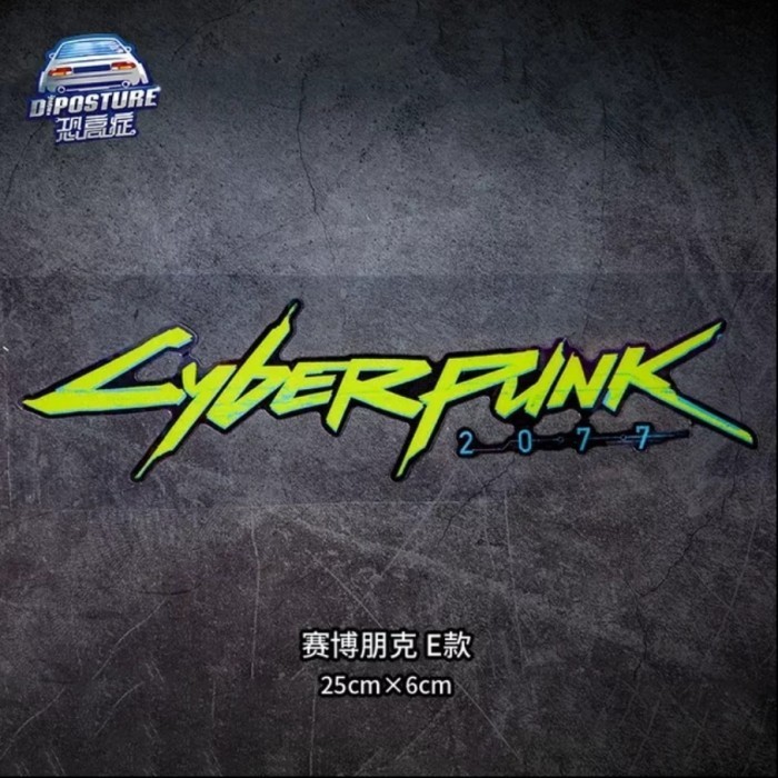 

Cyberpunk 2077 Sticker Decoration / Stiker