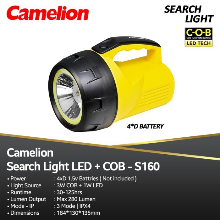 Camelion Senter S160 - Senter LED COB