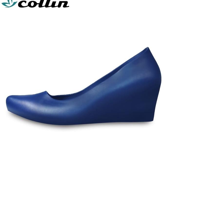 Collin - Sepatu Wedges Tinggi 5.5cm / Sepatu Jelly Wanita - B119