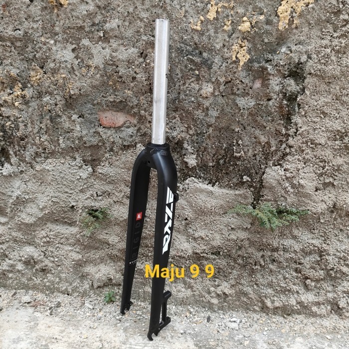 FORK RIGID RAZE 27.5 / 700C BAHAN ALLOY SEPEDA ROADBIKE MTB DISCBRAKE