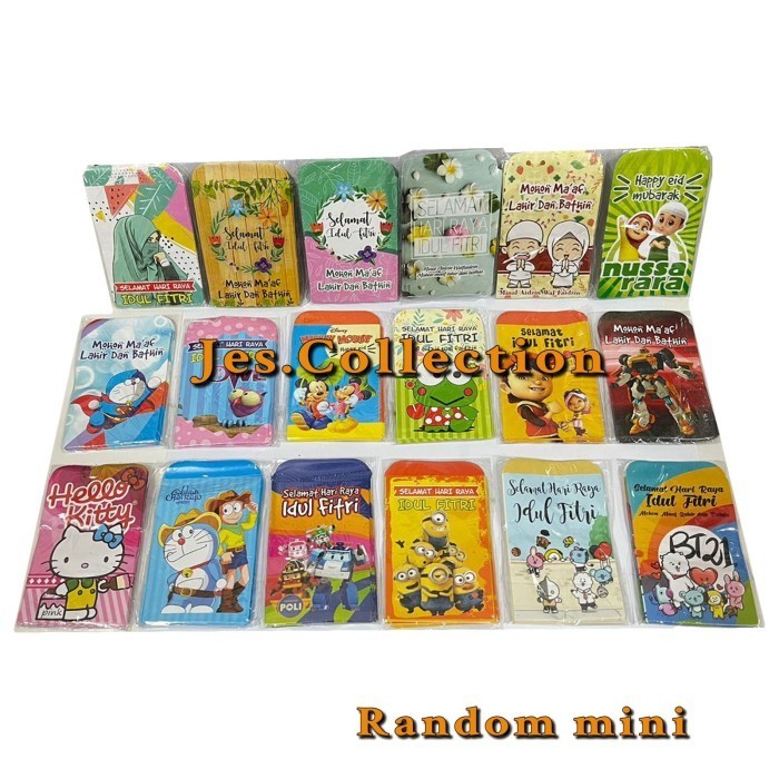 

Limited AMPLOP LEBARAN / ANGPAO LEBARAN MINI HARI RAYA IDUL FITRI ISI 8 LEMBAR - Mini Random Baru!
