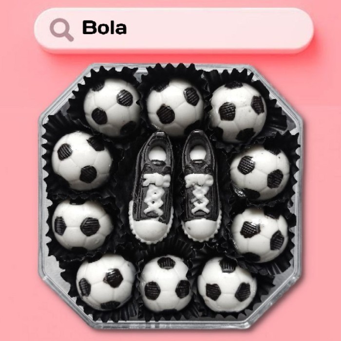 

Limited Terlaris kado hadiah coklat karakter bola sajian lebaran idul fitri Baru!