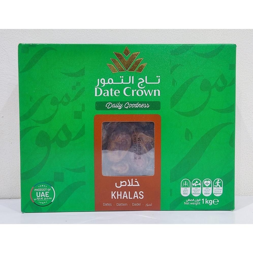 

POJ Kurma Khalas Vacum 1 kg gram | Kurma Manis dan Lembut Premium Quality TERLARIS