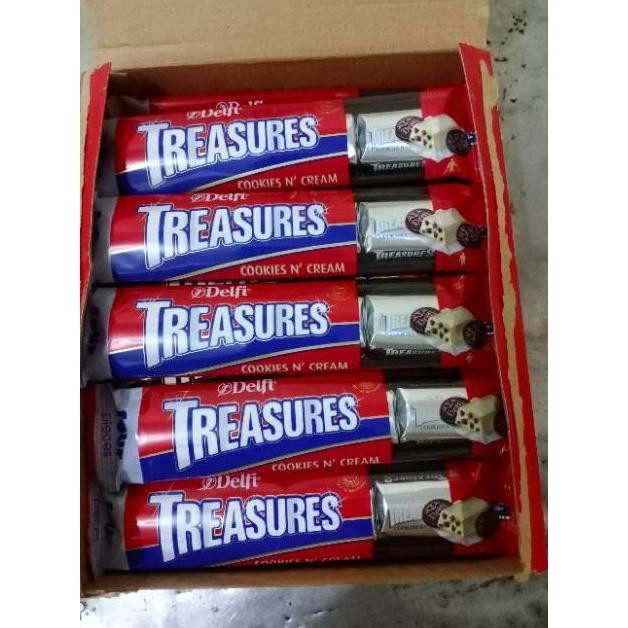 

{cookies} Treasure Almond & Cookies 36g IN BOX TERLARIS