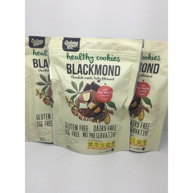 

{cookies} Ladang Lima Gluten Free Blackmond Cookies 180 gram TERLARIS