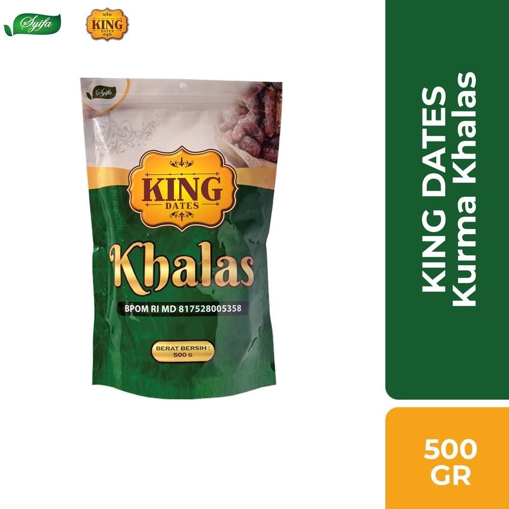 

POJ Kurma Khalas King 500 gram dan 1 Kg King Dates Khalas Syifa | Kurma Premium Kemasan TERLARIS
