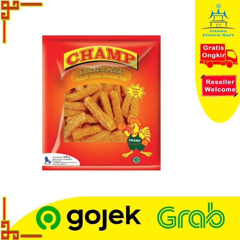 

Chicken Stick CHAMP Stik Ayam 500 GR