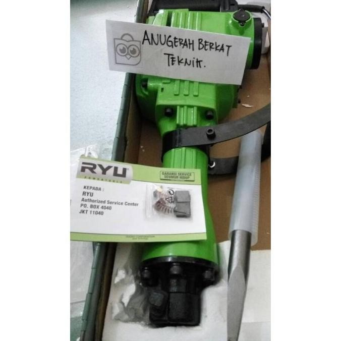 Tekiro Ryu Jack Hammer Mesin Bor Beton Bor Bobok Aspal Lantai Beton