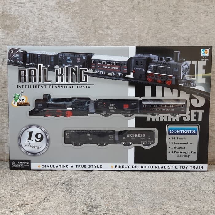 MAINAN SET TRACK KERETA API RAIL KING BESAR - MAINAN KERETA API