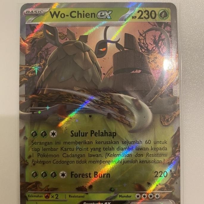 

Wo chien ex rr scarlet violet pokemon indonesia