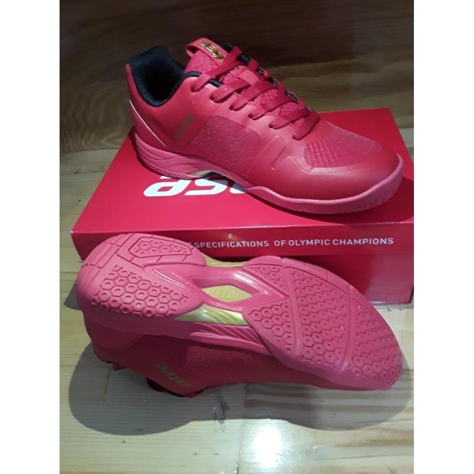 SEPATU BADMINTON ASTEC FIRECREST RED KANAYASARI3