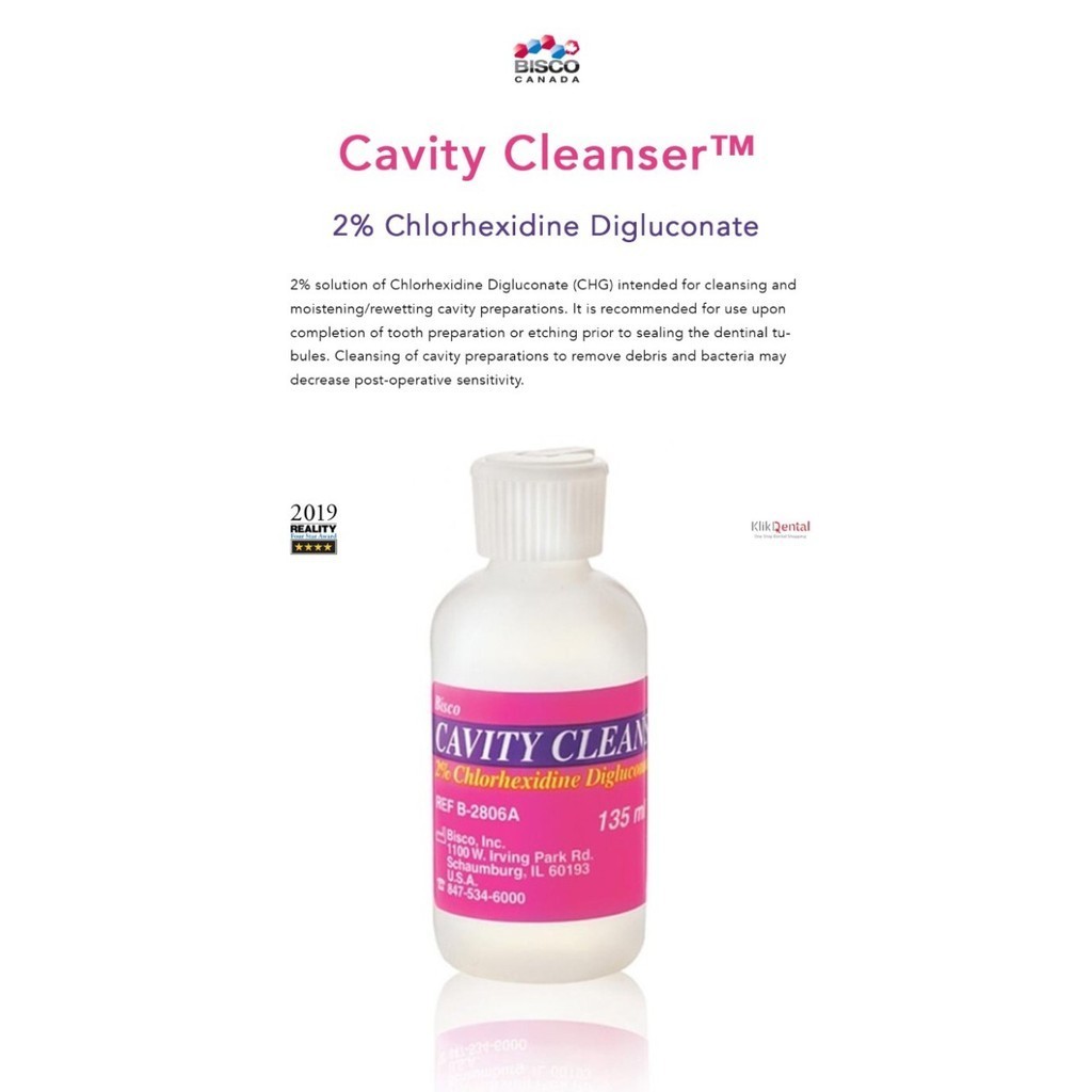 KLIK DENTAL BISCO CAVITY CLEANSER