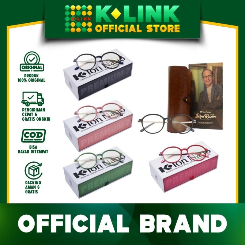 Ion Nano Premium 7 Original Kacamata Kesehatan K Link Official Store