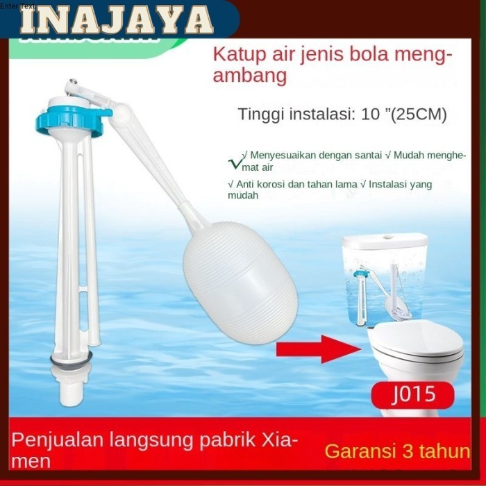 INAJAYA OTOMATIS TOILET DUDUK PELAMPUNG BOLA CLOSET DUDUK KWALITAS