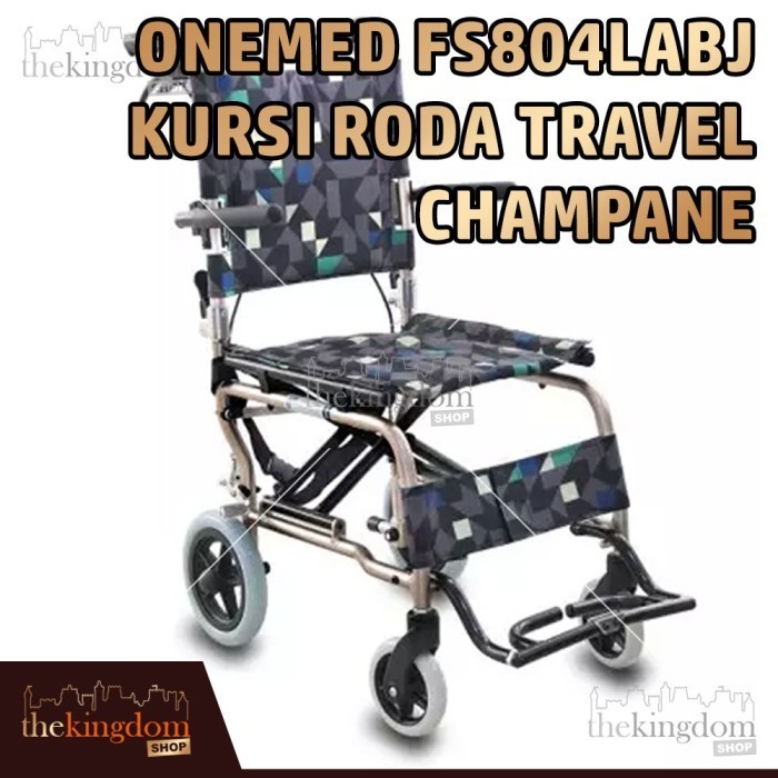 ONEMED FS804L KURSI RODA TRAVEL WHEELCHAIR FS804 WHEEL CHAIR FS 804 L