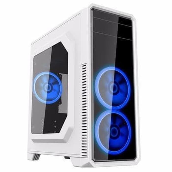 Casing Pc / Komputer Gang Gamemax G561 White / Putih