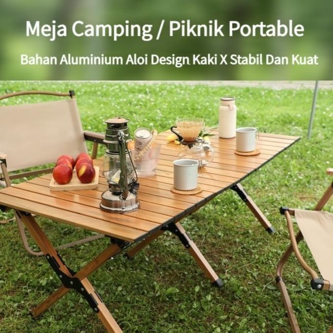 Meja Lipat Outdoor Meja Lipat Camping Meja Lipat Piknik Portable