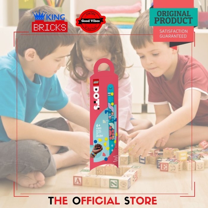 LEGO ORIGINAL DOTS 41801 MY PETS BRACELET MAINAN ANAK PEREMPUAN GELANG