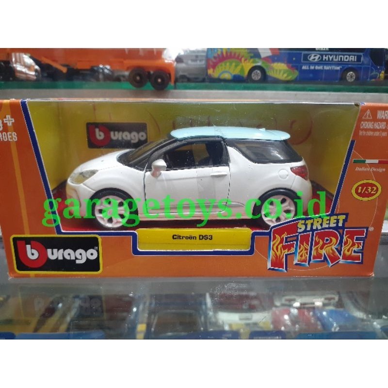 Bburago 1:32 Diecast Citroen DS3