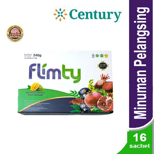 

FLIMTY MINUMAN SERBUK RASA MANGGA 16 SACHET @15GR / MINUMAN KESEHATAN / DIET & PELANGSING