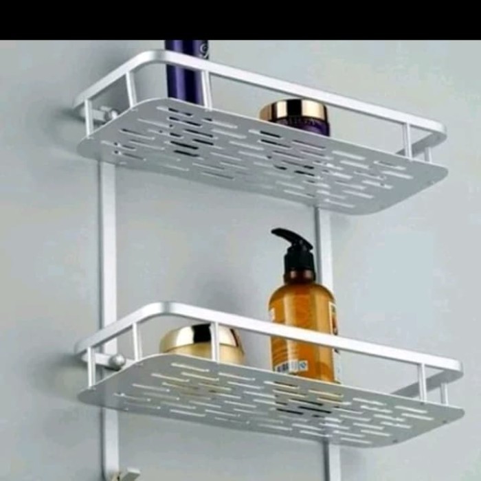 RAK DINDING KAMAR MANDI ALUMUNIUM