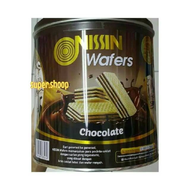 

Kue Kaleng Biskuit Wafer Coklat Nissin 570 Gr Hampers Idul Fitri Bingkisan Lebaran