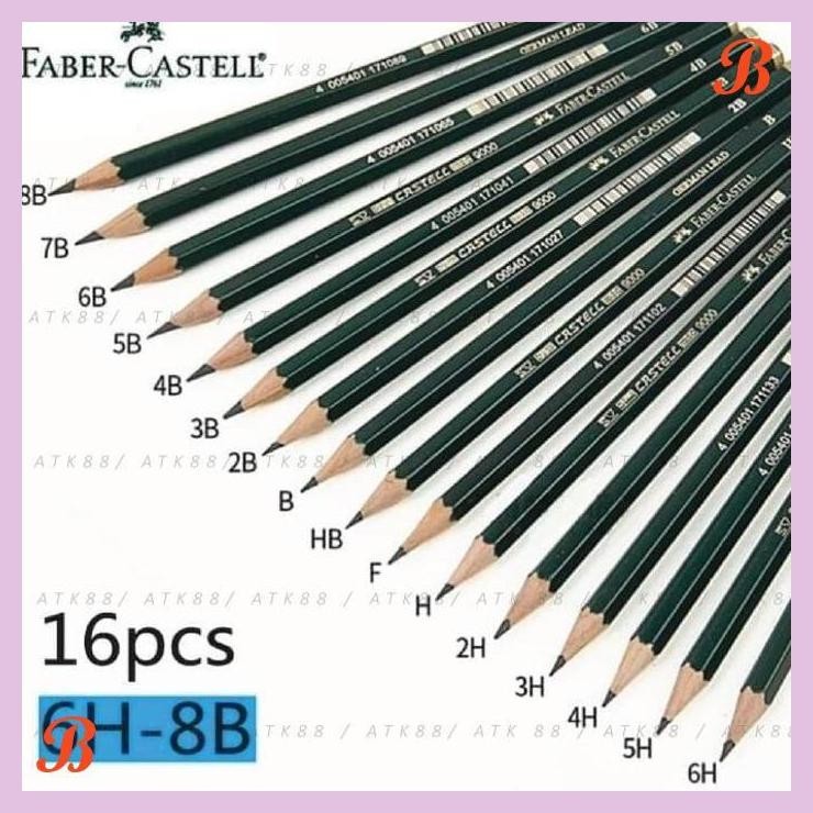 

| PGT | PENSIL H FABER-CASTELL 9000 1PCS